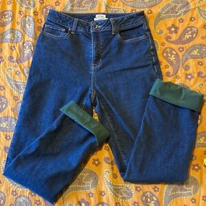 LL BEAN classic fit insulated Jeans